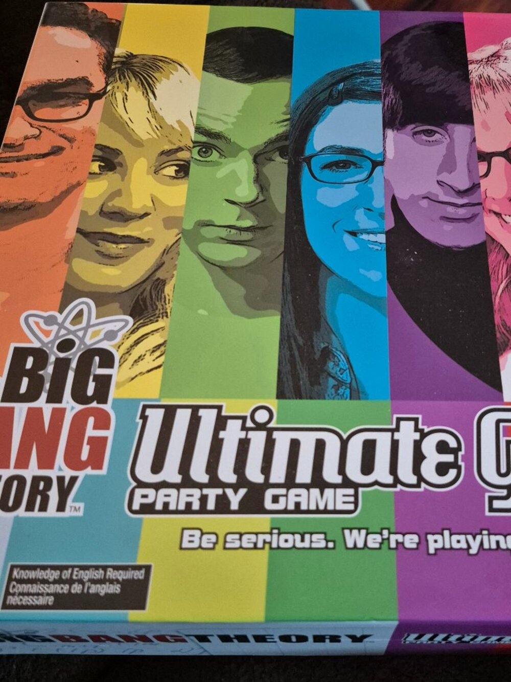 The Big Bang Theory Ultimate Genius Party Board Game 2 to 4 Players Ages 12+ NEW